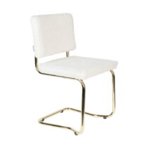 Biele jedálenské stoličky v súprave 2 ks Teddy Kink - Zuiver (Jedálenské stoličky)