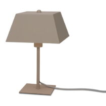 Béžová stolová lampa s kovovým tienidlom (výška  31 cm) Perth – it's about RoMi (Stolové lampy)