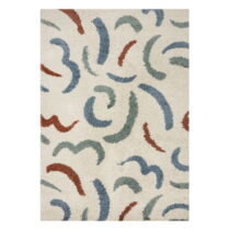 Krémovobiely koberec 120x170 cm Squiggle – Flair Rugs (Koberce)