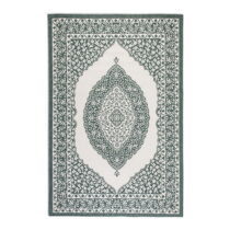 Krémovo-zelený vonkajší koberec 120x170 cm Gemini – Elle Decoration (Vonkajšie koberce)