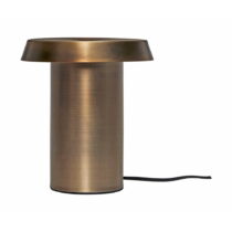 Hnedá kovová stolná lampa Keen - Hübsch (Stolové lampy)