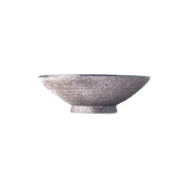 Béžová keramická vysoká miska na polievku Mij Earth, ø 24 cm (Misky)