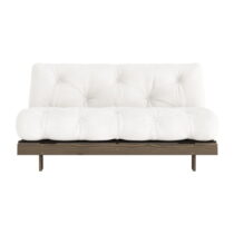 Biela rozkladacia pohovka 160 cm Roots – Karup Design (Pohovky a gauče)