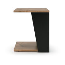Konferenčný stolík s doskou v dekore orechového dreva 40x40 cm Albi - TemaHome (Konferenčné stolíky)