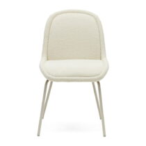 Krémové jedálenské stoličky v súprave 4 ks Aimin – Kave Home (Jedálenské stoličky)