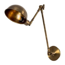 Nástenné svietidlo v bronzovej farbe ø 15 cm Sivani – Opviq lights (Nástenné svietidlá)