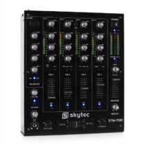 STM-7010, 4-kanálový DJ mixážny pult, USB, MP3, EQ Skytec