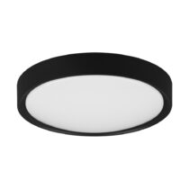 Matne čierne LED stropné svietidlo ø 33 cm Clarimo - Trio (Stropné svietidlá a bodové svietidlá)