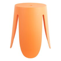 Oranžová plastová stolička Ravish – Leitmotiv (Šamlíky a stoličky)