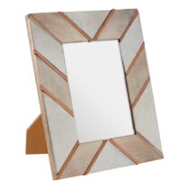 Bielo–béžový drevený rámček 22x28 cm Bowerbird – Premier Housewares (Rámčeky)
