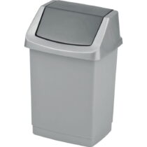 Sivý odpadkový kôš Curver Click-it, 15 l (Odpadkové koše)