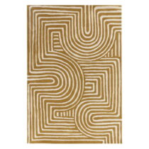 Okrovožltý vlnený koberec 120x170 cm Reef – Asiatic Carpets (Koberce)