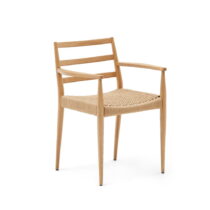 Jedálenská stolička z dubového dreva v prírodnej farbe v súprave 2 ks Analy – Kave Home (Jedálenské ...