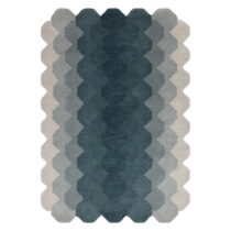 Modrý vlnený koberec 200x290 cm Hive – Asiatic Carpets (Koberce)