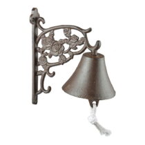 Kovový zvonček Rose – Esschert Design (Ostatné záhradné dekorácie)