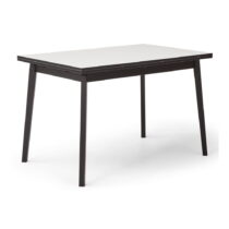 Čiernobiely rozkladací jedálenský stôl v dubovom dekore Hammel Single, 120 x 80 cm (Jedálenské stoly...