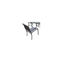 Stolička s kovovou konštrukciou Timpani Milo (Záhradné stoličky)