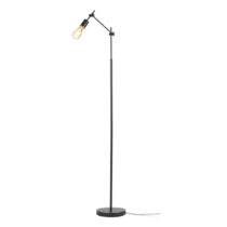 Čierna stojacia lampa s kovovým tienidlom (výška 170 cm) Sheffield – it&#39;s about RoMi (Stojac...