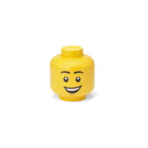 Plastový detský úložný box Head - LEGO® (Detské úložné boxy)