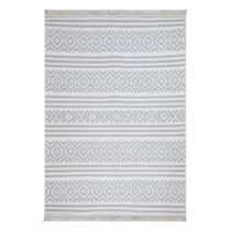 Bielo-čierny bavlnený koberec Oyo home Duo, 80 x 150 cm (Koberce)