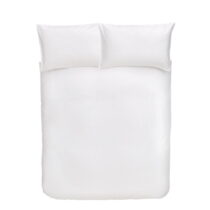Biele obliečky z bavlneného saténu Bianca Classic, 135 x 200 cm (Obliečky)