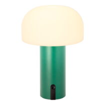 Biela/zelená LED stolová lampa (výška  22,5 cm) Styles – Villa Collection (Stolové lampy)