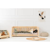Detská posteľ z borovicového dreva v prírodnej farbe 90x200 cm CPP - Adeko (Detské postele)