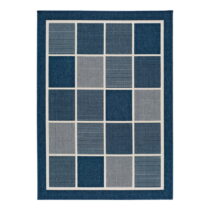 Modrý vonkajší koberec Universal Nicol Squares, 160 x 230 cm (Vonkajšie koberce)
