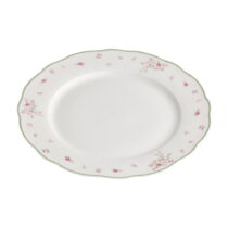 Biely porcelánový servírovací tanier ø 34 cm Nonna Rosa – Brandani (Servírovacie taniere)