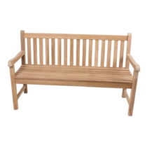 Záhradná trojmiestna lavica z teakového dreva Garden Pleasure Solo (Záhradné lavice)