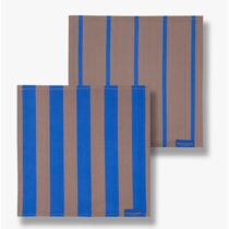Textilné obrúsky v súprave 2 ks Stripes – Mette Ditmer Denmark (Obrúsky)