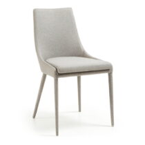 Sivá jedálenská stolička Kave Home Fabric (Jedálenské stoličky)