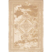 Béžový vlnený koberec 133x180 cm Emily – Agnella (Koberce)