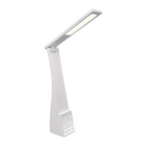 Biela LED stolová lampa s časovačom (výška  45 cm) Linus – Trio (Stolové lampy)
