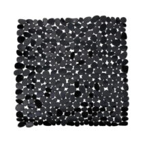 Čierna protišmyková kúpeľňová podložka Wenko Paradise, 54 x 54 cm (Protišmykové podložky)