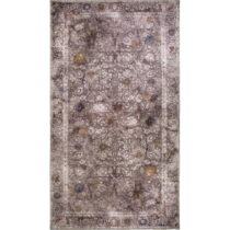 Svetlohnedý prateľný koberec behúň 200x80 cm - Vitaus (Koberce)