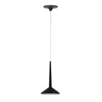 Čierné závesné svietidlo SULION Rita, výška 100 cm (Lustre)