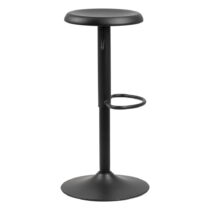 Čierna barová stolička 80 cm Finch – Actona (Barové stoličky)