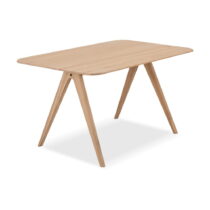 Jedálenský stôl z dubového dreva Gazzda Ava, 140 x 90 cm (Jedálenské stoly)
