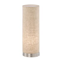 Béžová stolová lampa s textilným tienidlom (výška  35 cm) Thor – Fischer & Honsel (Stolové lampy...