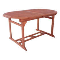 Záhradný jedálenský stôl z eukalyptového dreva 90x150 cm Stockholm – Garden Pleasure (Záhradné jedál...