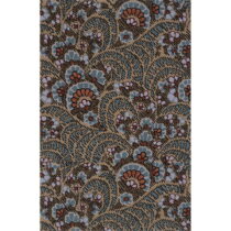 Hnedý vlnený koberec 133x190 cm Paisley – Agnella (Koberce)