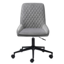 Sivá pracovná stolička Unique Furniture Milton (Kancelárske stoličky)
