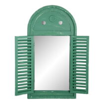 Vonkajšie zrkadlo s dreveným rámom 39x75 cm – Esschert Design (Zrkadlá)