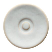 Biely kameninový tanierik na espresso Costa Nova Roda, ⌀ 11 cm (Podšálky)
