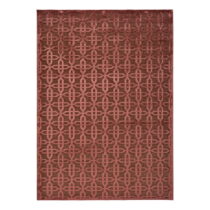 Červený koberec z viskózy Universal Margot Copper, 60 x 110 cm (Koberce)
