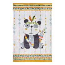 Krémovobiely detský koberec 160x235 cm Panda – Hanse Home (Detské koberce)
