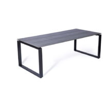 Sivý záhradný stôl pre 8 osôb Bonami Selection Strong, 210 x 100 cm (Záhradné jedálenské stoly)