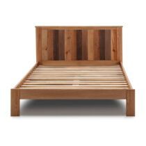 Dvojlôžková posteľ s roštom v prírodnej farbe 140x190 cm Maude – Marckeric (Dvojlôžkové manželské po...