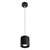 Čierne závesné svietidlo Nice Lamps Roda (Lustre)